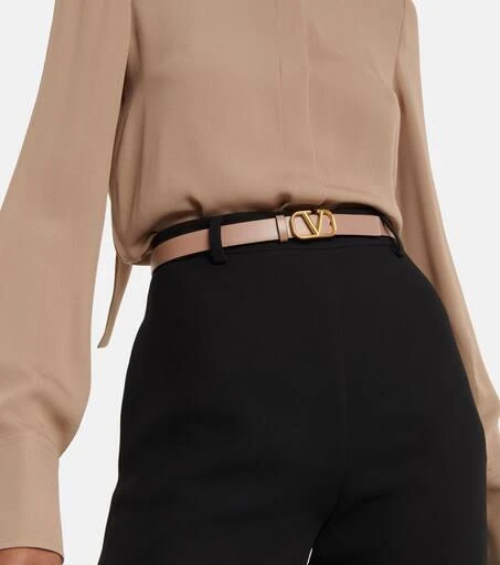 Valentino VLogo Signature 20 reversible leather belt 2