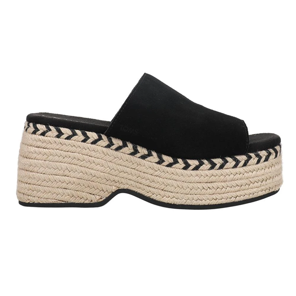 TOMS Laila Mule Platform Espadrille Sandals 1