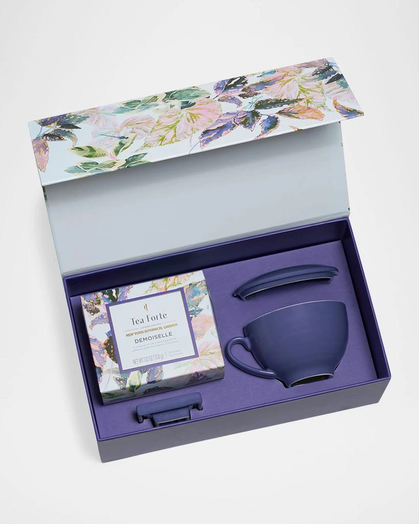 Tea Forte x The New York Botanical Garden Demoiselle 3-Piece Gift Set 2