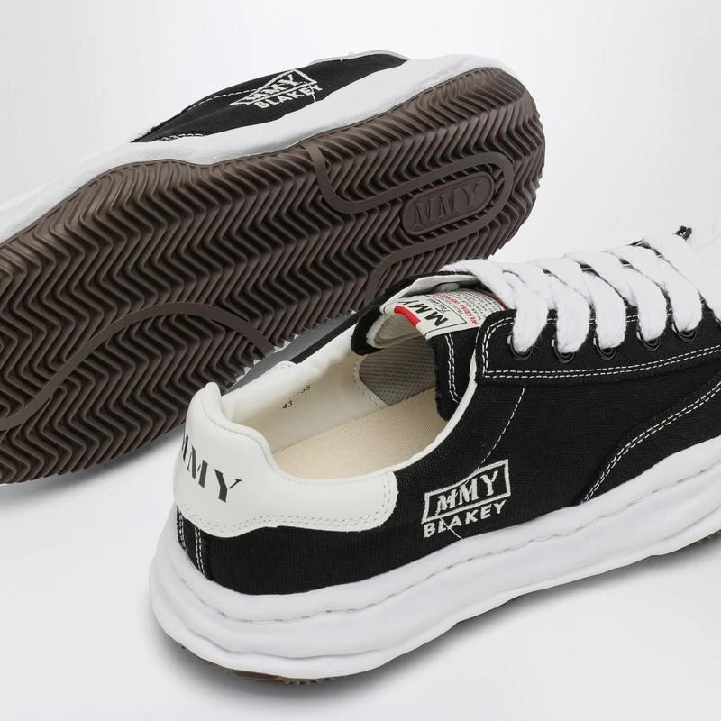Maison MIHARA YASUHIRO Black canvas Blakey low-top sneakers 6
