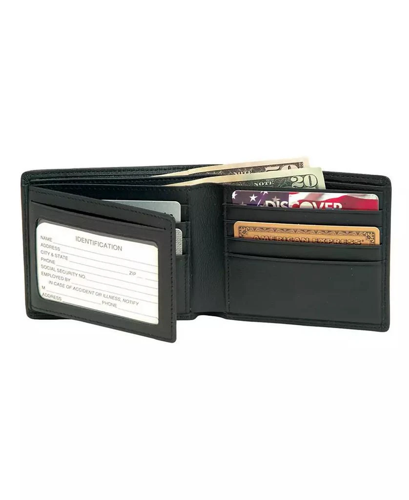 ROYCE New York Men's RFID Blocking Bifold Wallet 1