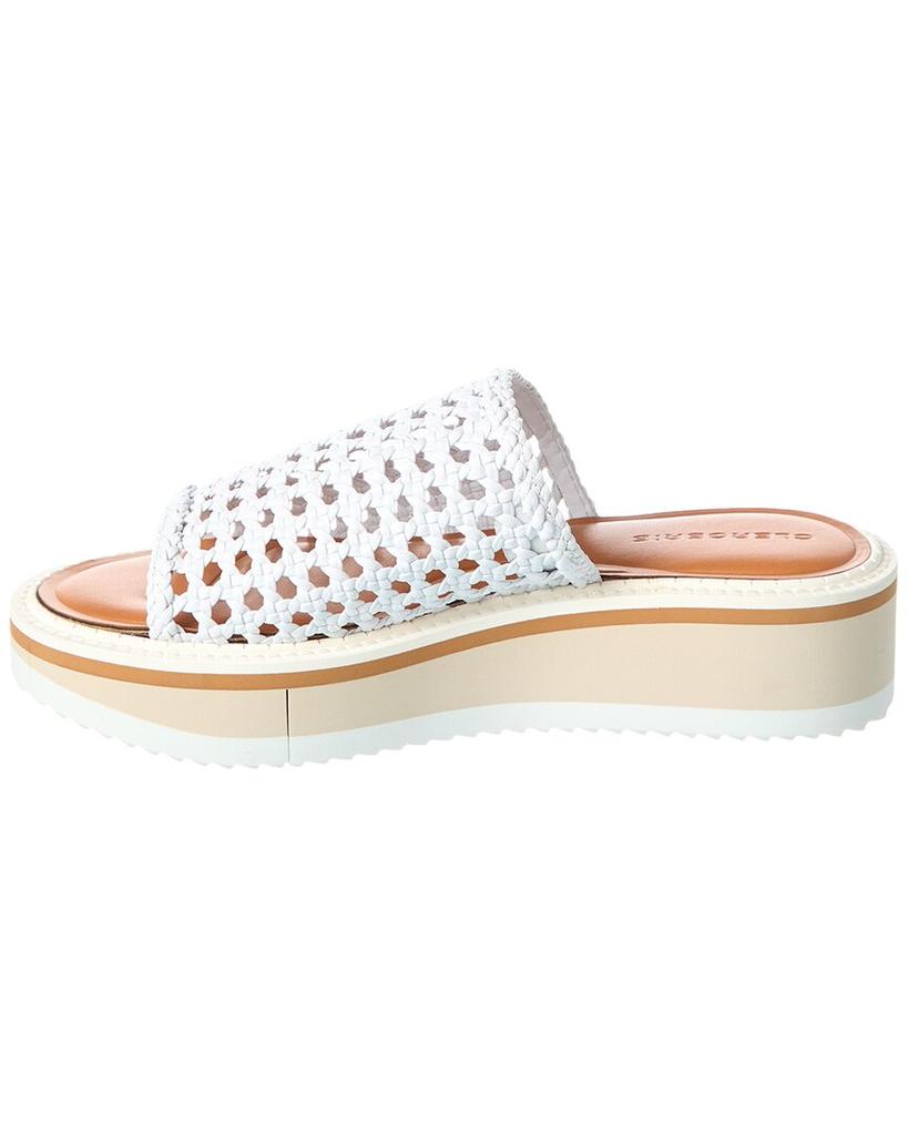 Clergerie Fausta Leather Platform Sandal