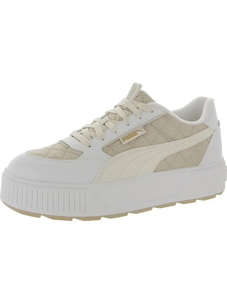 Puma Karmen Rebelle Van Life Womens Faux Leather Lifestyle Casual And Fashion Sneakers