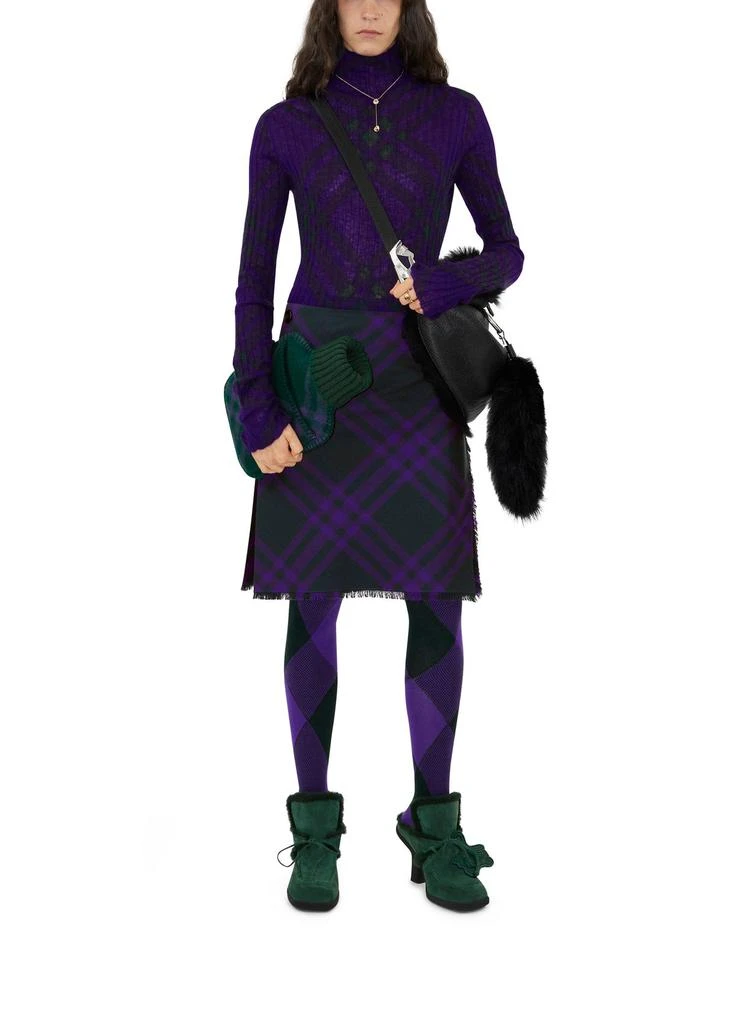 Burberry Checked skirt 2