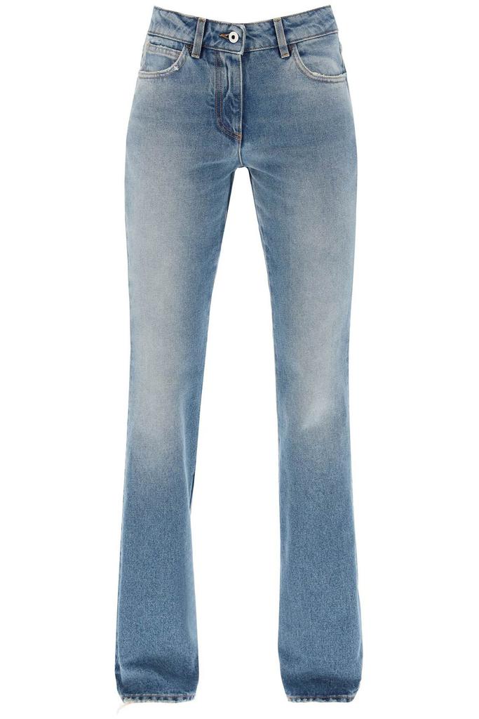 ボトムスその他 Off-White Oversized cargo jeans in burnt denim Off-White Off-White Oversized Cargo Jeans In Burnt Denim
