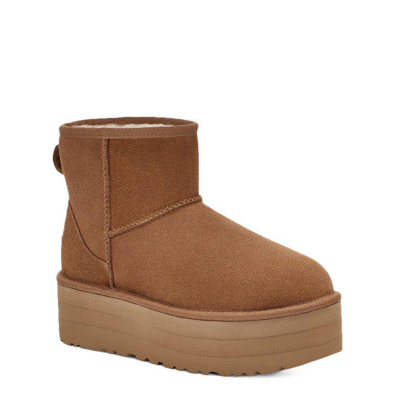 UGG Bottes Classic Mini Platform - Marron