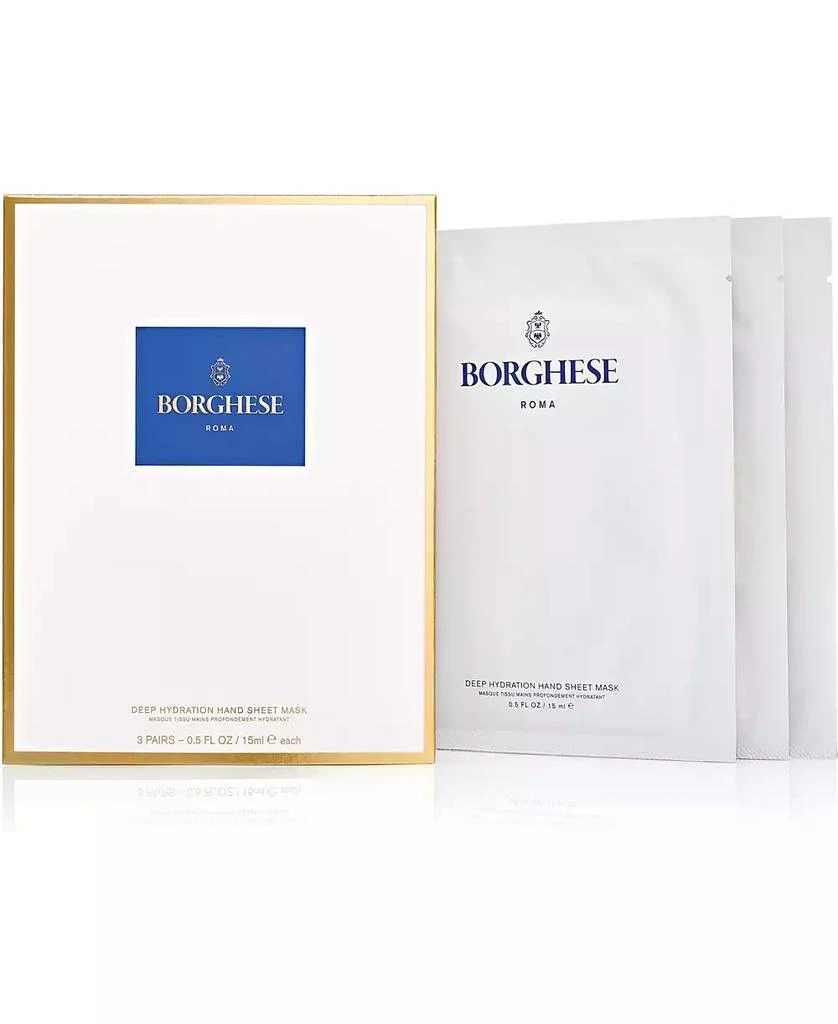 Borghese Deep Hydration Hand Sheet Masks, 3-Pk. 1