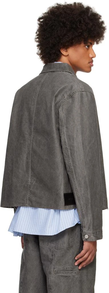 Our Legacy Gray Cut Rebirth Denim Jacket 3