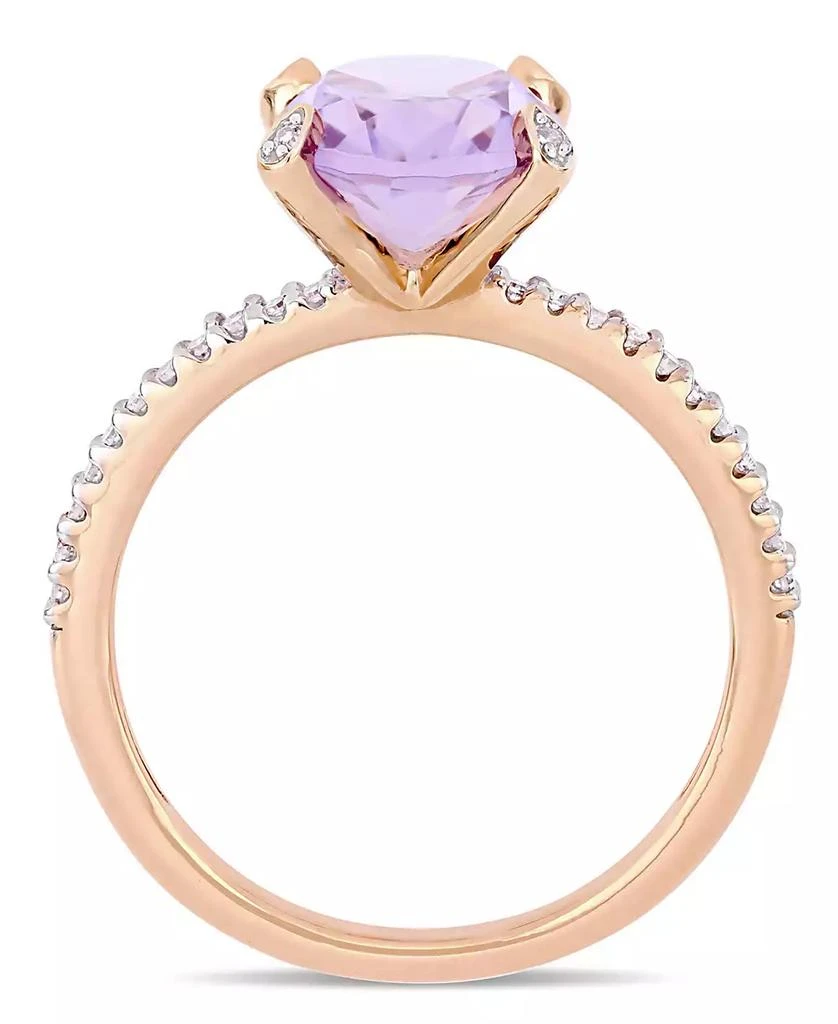 Macy
s Pink Amethyst (2-3/8 ct.t.w.) and Diamond (1/10 ct.t.w.) Ring in 10k Rose Gold 3