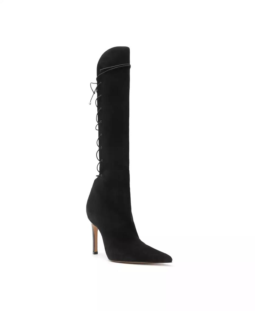 Schutz Women's Gwen Knee High Pointed Toe Boots