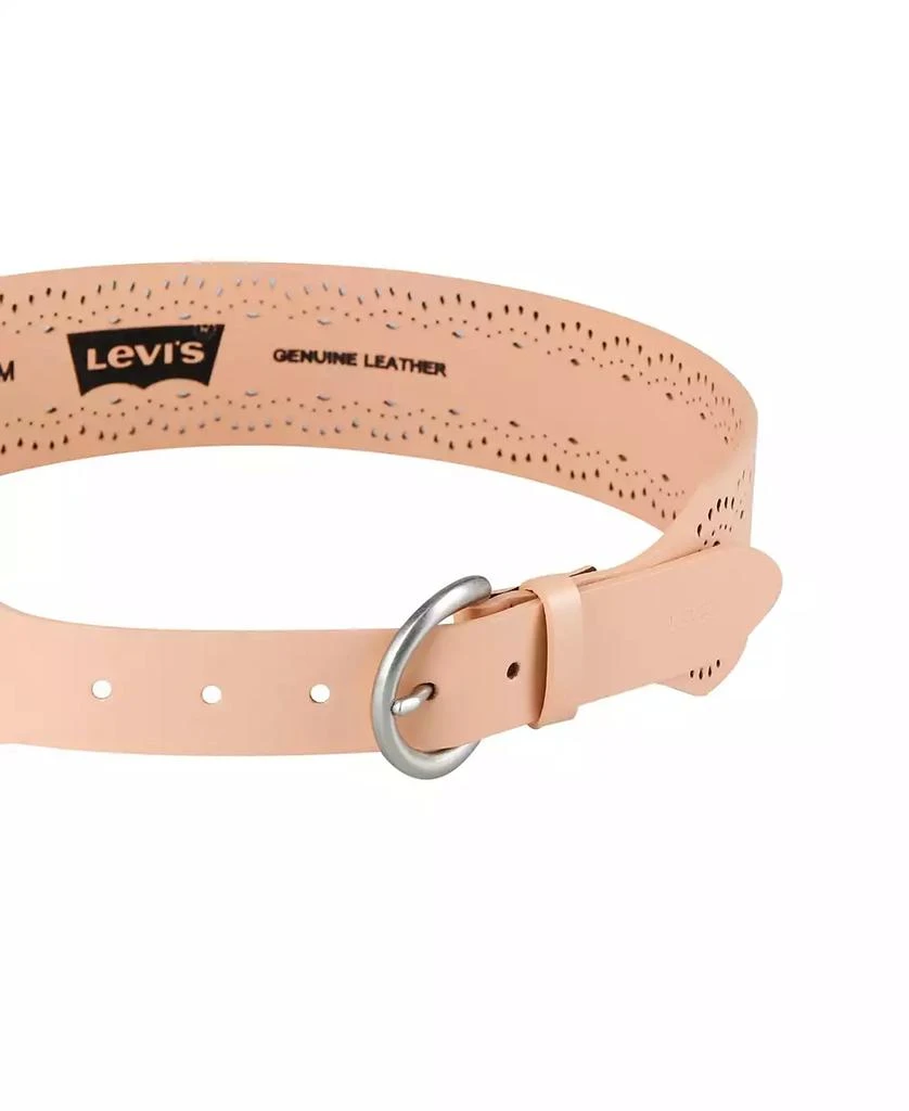 Levi's Women's Corset Style Laser Cut High Waist Belt 6