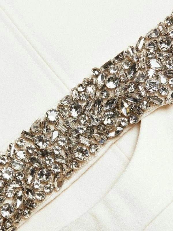 SIMKHAI Lenny Embellished Mini Dress 4