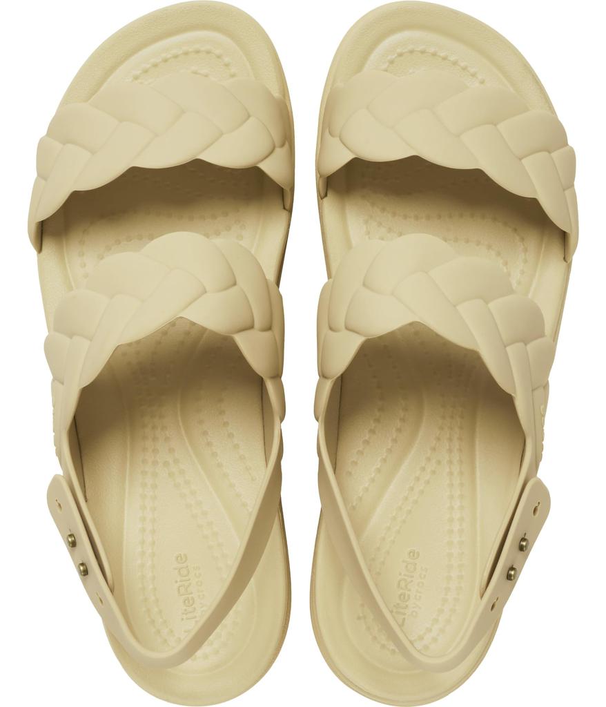 Crocs Brooklyn Woven Low Wedges Platform Sandals