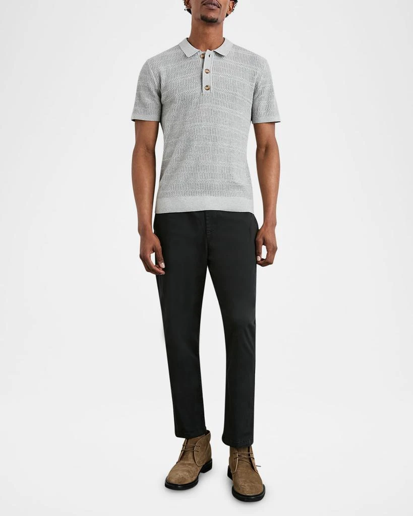 Rails Men's Nathan Jacquard Polo Shirt 2