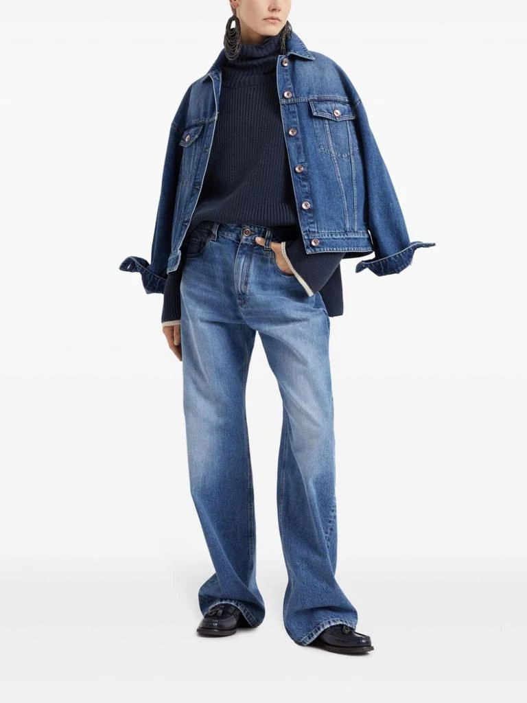 Brunello Cucinelli BRUNELLO CUCINELLI - Loose Denim Jeans 5