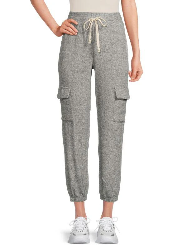 Theo & Spence Drawstring Cropped Joggers 1