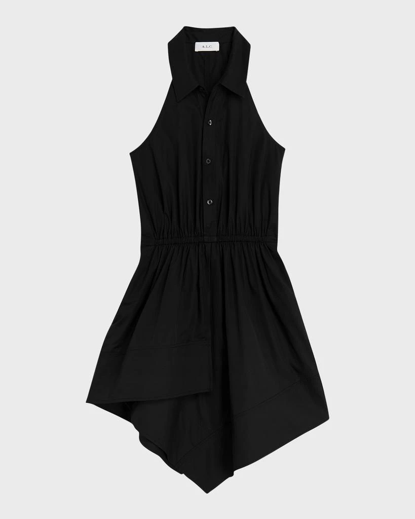 A.L.C. Aria Sleeveless Button-Front A-Line Mini Dress 1