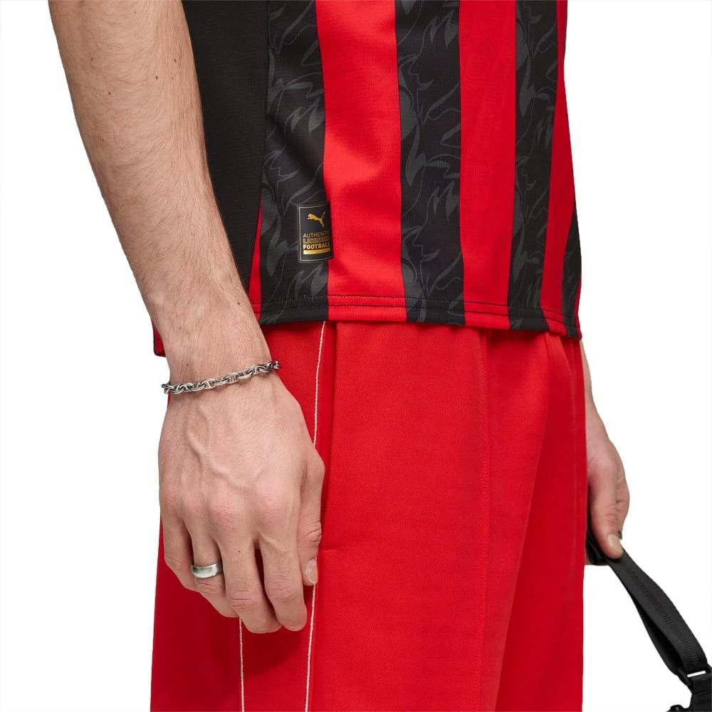 Puma AC Milan Home Crew Neck Short Sleeve Soccer Jersey 5