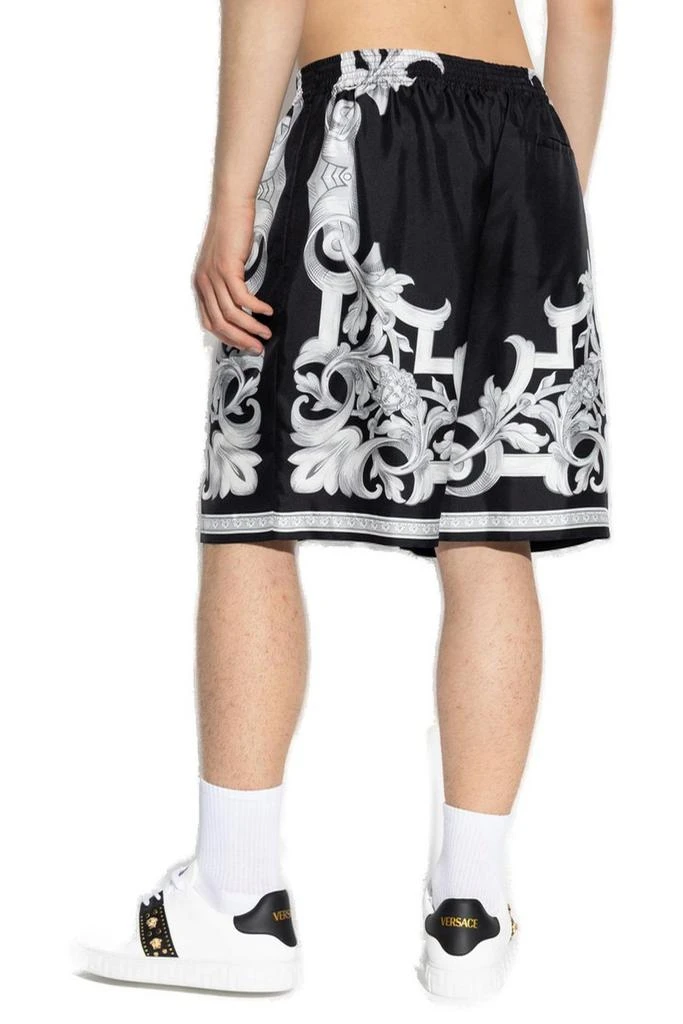 Versace Versace Pattern Printed Elasticated Waistband Shorts 3