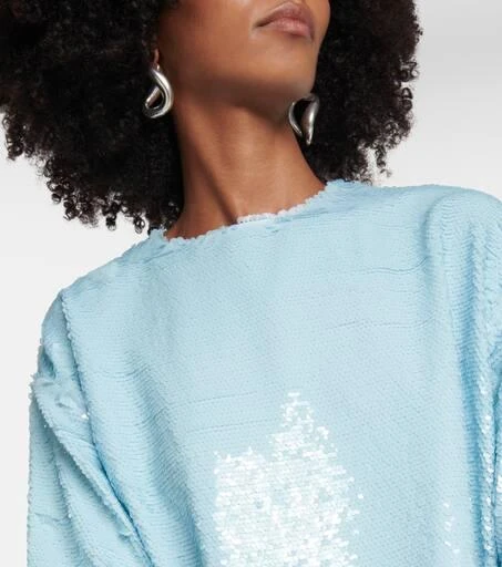 The Frankie Shop Jones sequined T-shirt 4