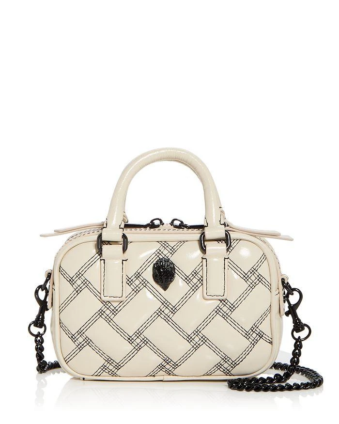 Kurt Geiger XS Kensington Quilted Leather Duffel Bag 1