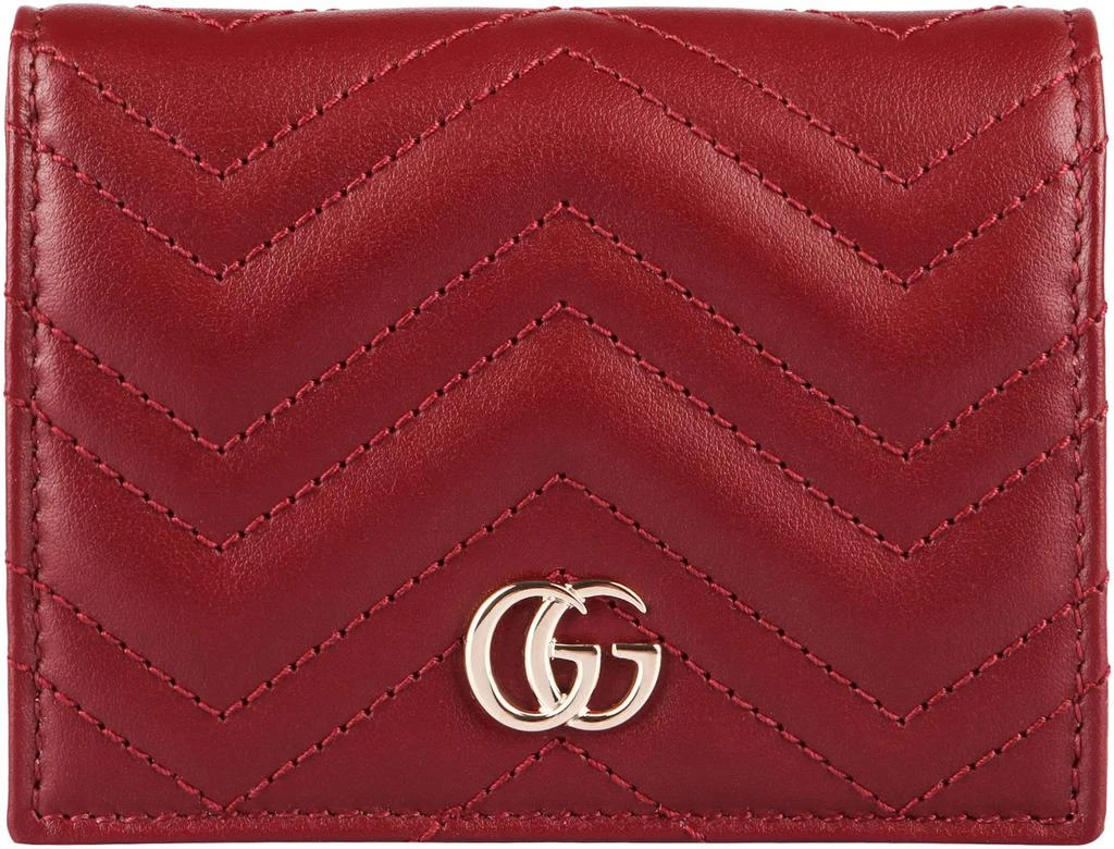 Gucci Gucci Gg Marmont Leather Wallet 1