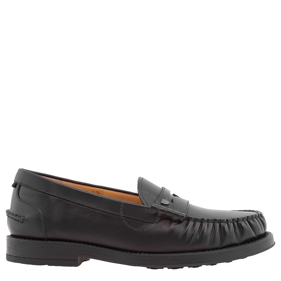 Bally Men's Black Roody Moccasins