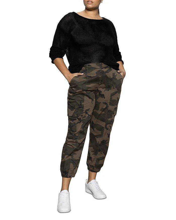 Sanctuary Plus Open Knit Sweater 2
