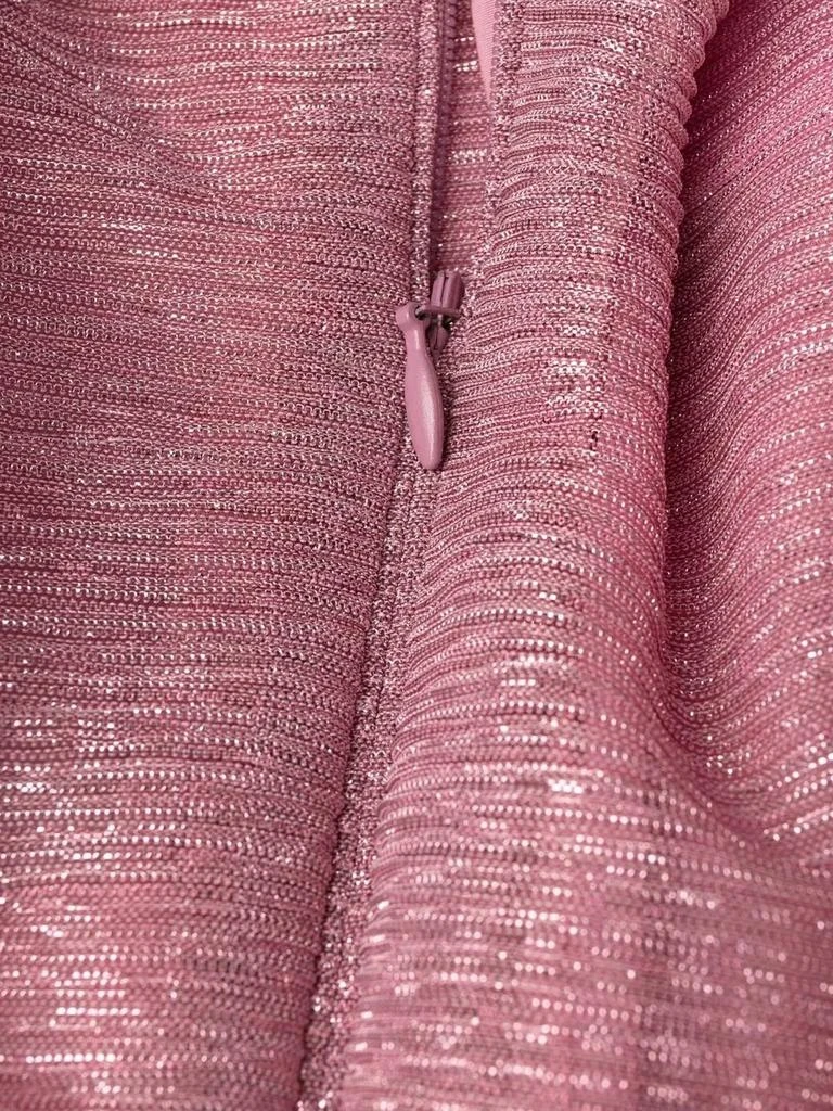 Talbot Runhof Talbot Runhof - Doris Metallic Voile Evening Gown 8