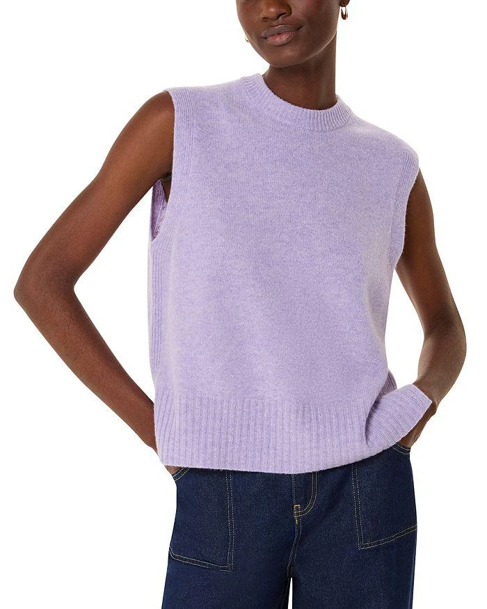 Whistles Wool Sleeveless Knit Tank Top 1