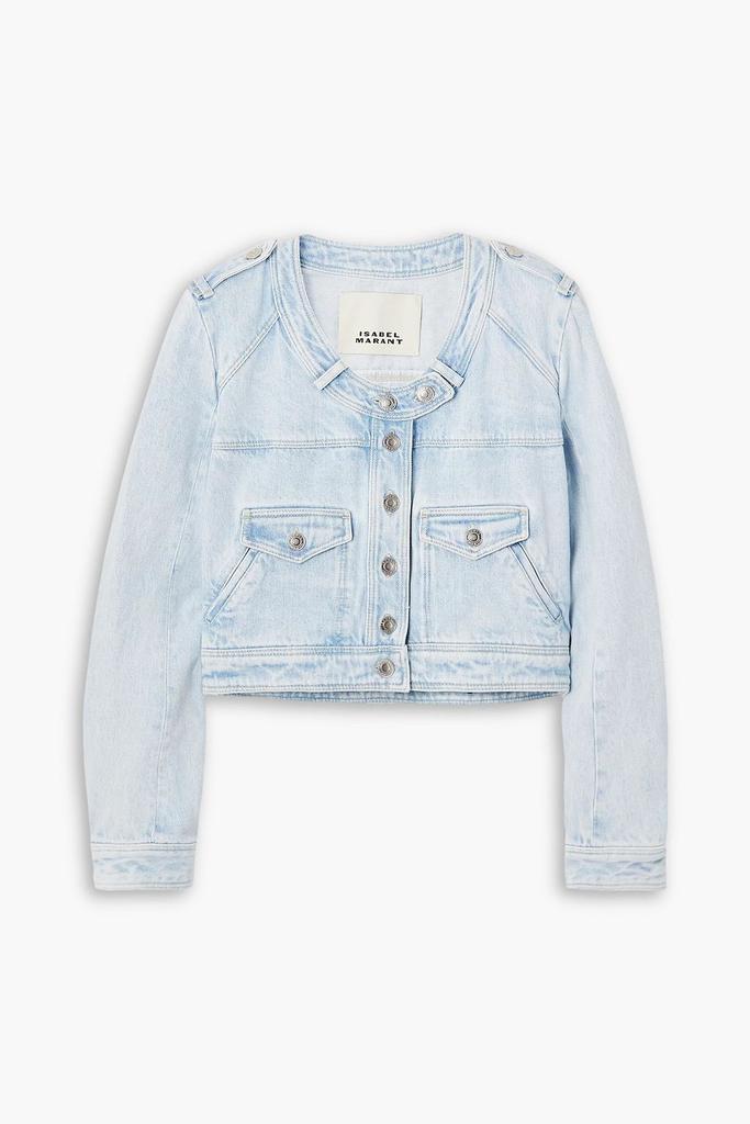 Isabel Marant Valene cropped denim jacket