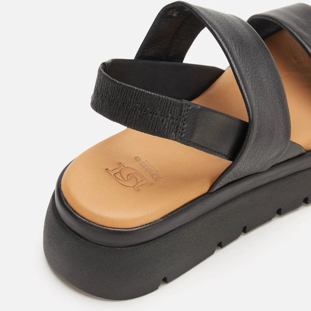 Dune Dune London Women's Location Leather Flatform Sandals - Black 4