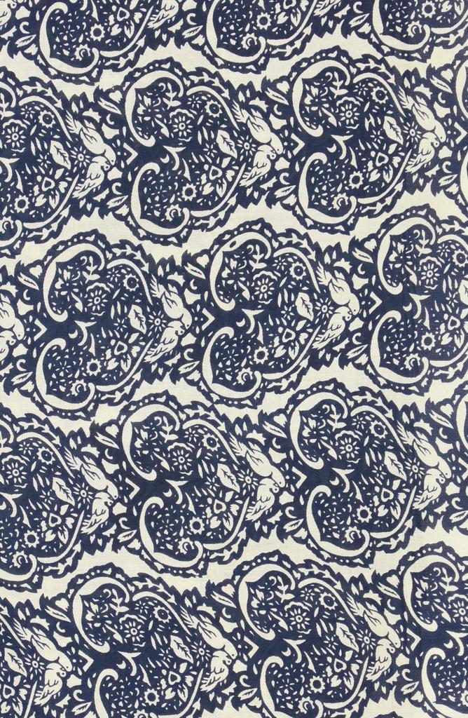 La Fiorentina Paisley Print Square Scarf