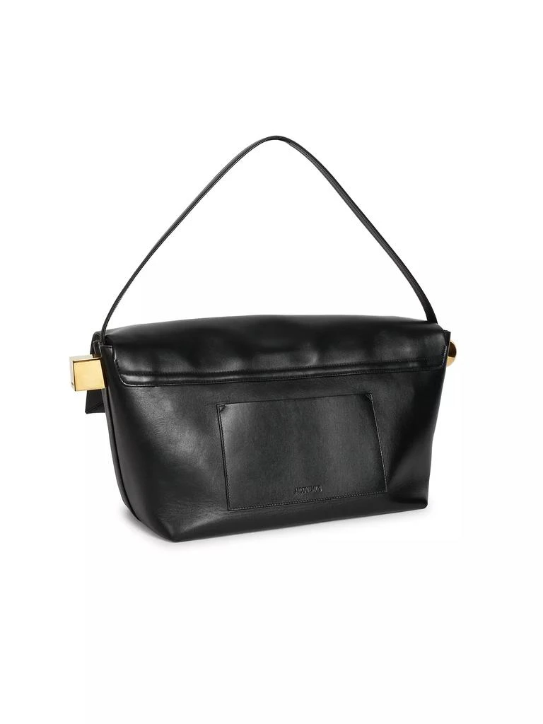 Jacquemus Le Grand Rond Carré Leather Shoulder Bag 4