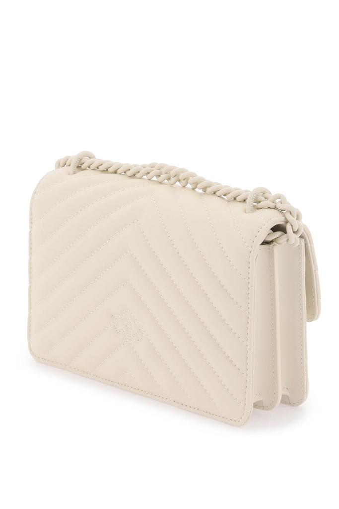 PINKO mini love bag one chevron