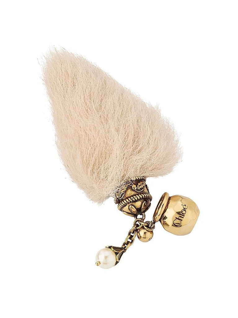 Chloé Shearling Bag Charm 2