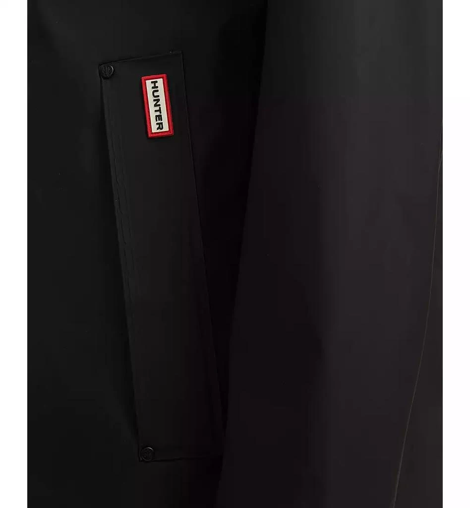 Hunter Women's Rubberized Water-Repellent Long Rain Jacket 6