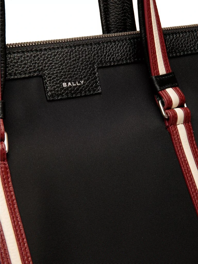Bally Code Leather-Trimmed Nylon Tote Bag 3