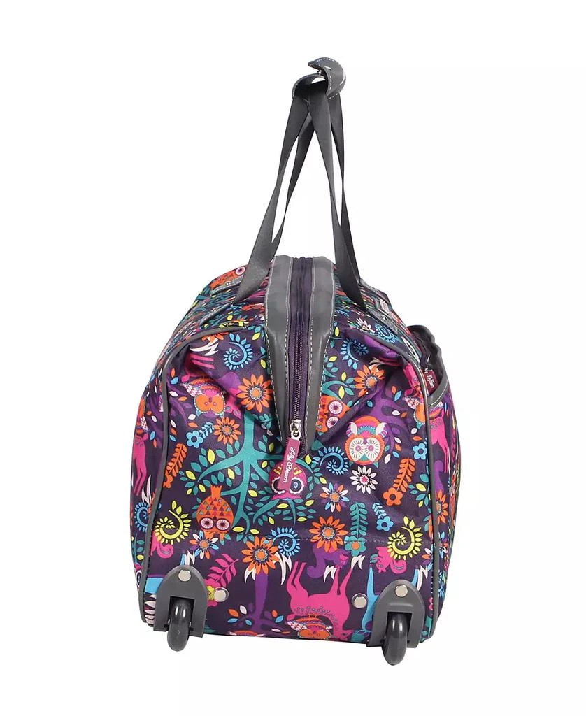 Lily Bloom Carry-on Softside Rolling Duffel Bag 3