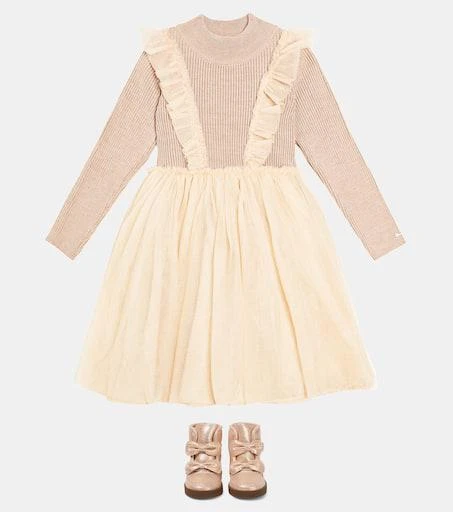 Donsje Isa Exclusive Lining metallic leather boots 2