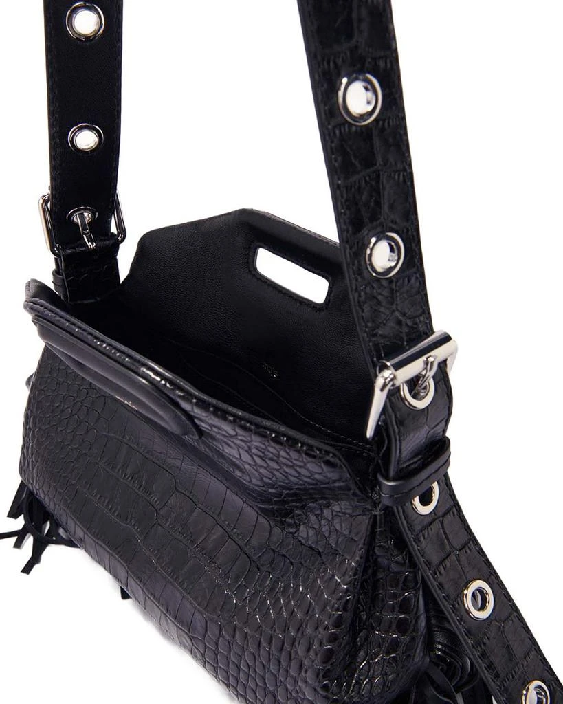 Maje Miss M Mini Embossed Leather Bag 2