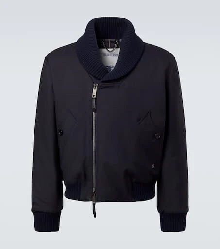 Burberry Wool-blend bomber jacket 1