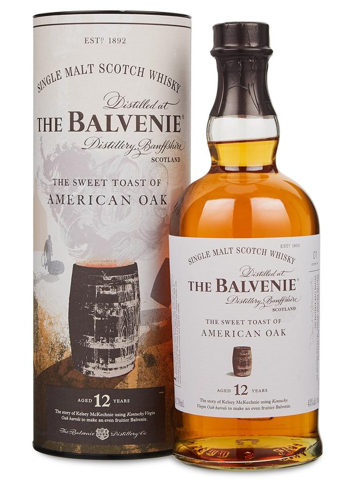 Balvenie The Sweet Toast of American Oak 12 Year Old Single Malt Scotch Whisky