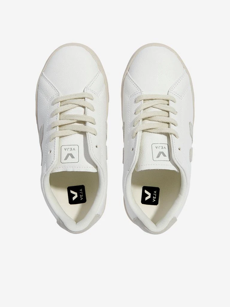 Veja Veja Kids Esplar Laces Trainers in White 4