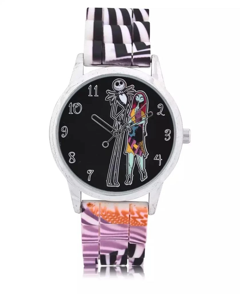 Disney Children
s Nightmare before Christmas Analog Black Silicone Strap Watch 32mm