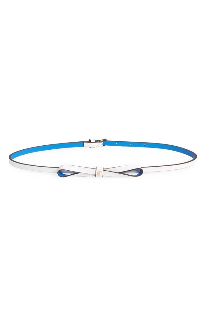 Kate Spade colorblock bow belt