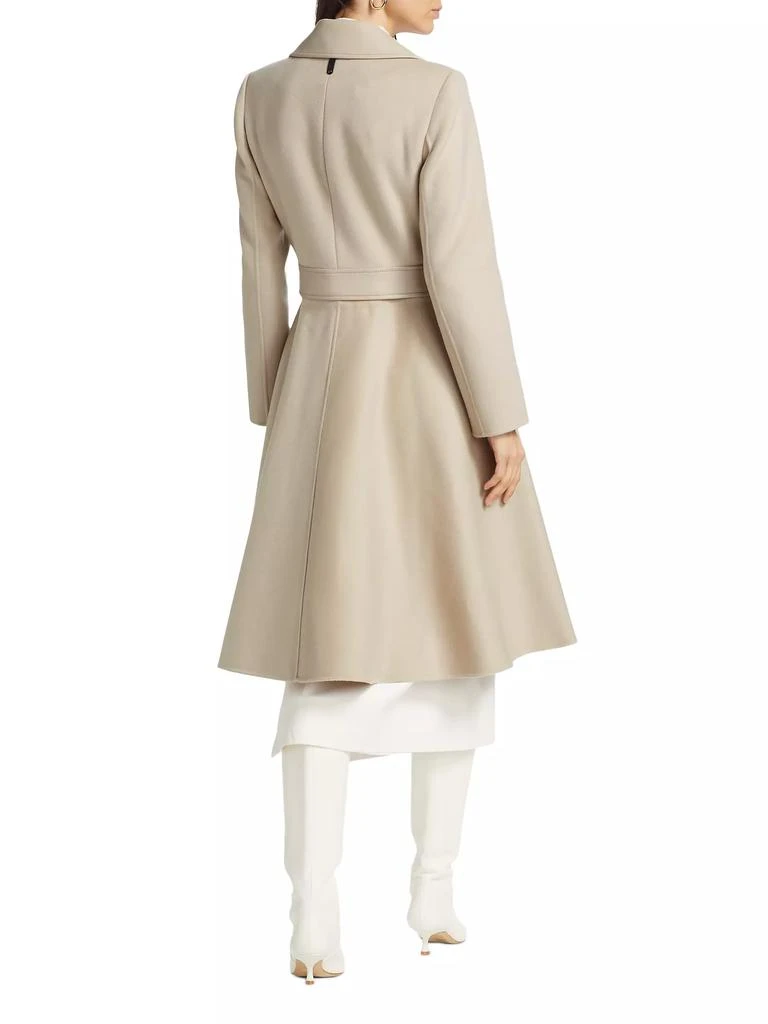 Mackage Rose Wool and Leather Coat 5