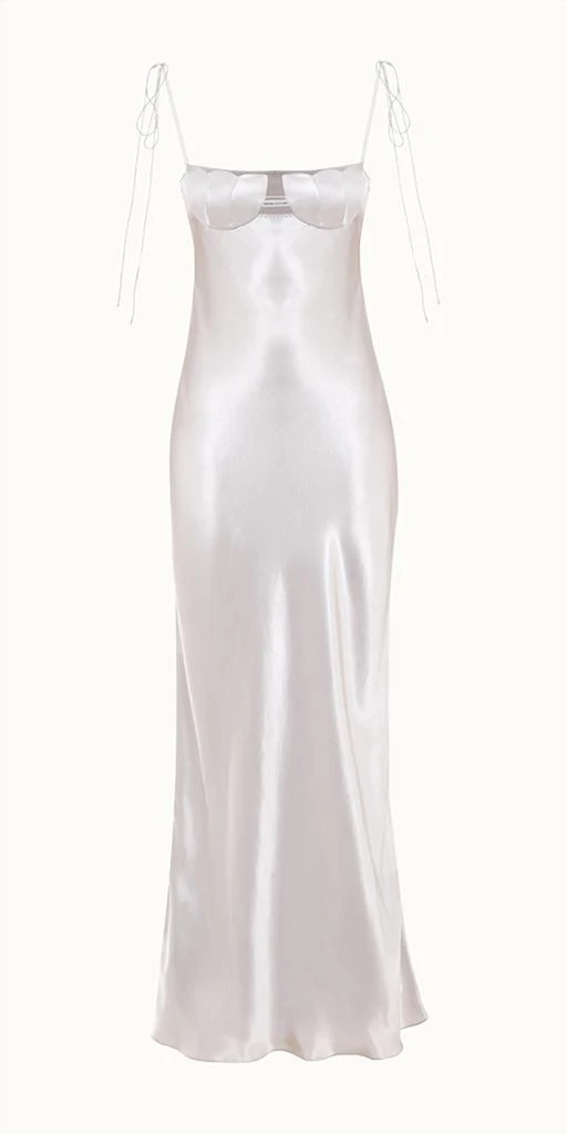 Anna October Anna October - Tulip Satin Maxi Dress 4