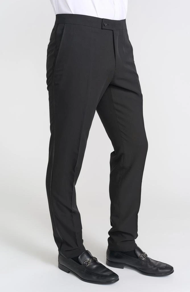 SAVILE ROW CO Slim FIt Tuxedo Pants - 30-34" Inseam 5
