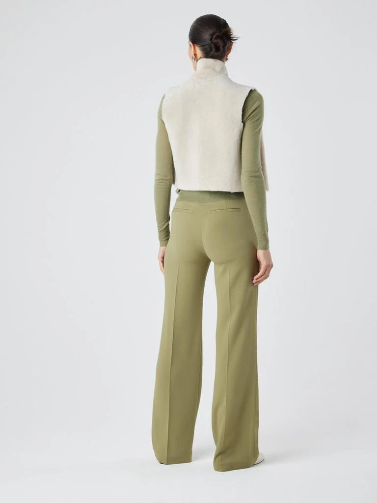 Gushlow & Cole Natural edge short shearling gilet 6